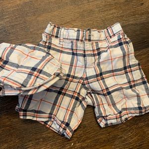 Janie & Jack matching set - hat and shorts.